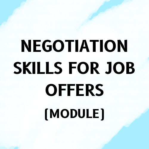 Negotiation Skills for Job Offers